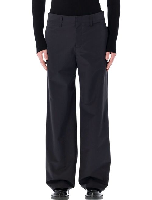 Refined Straight-Leg Pants for Modern Men - Size 48