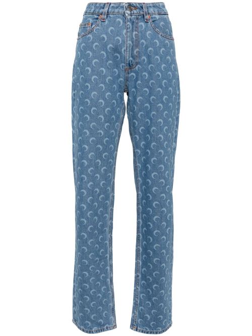 Moon Laser loose jeans - Blue