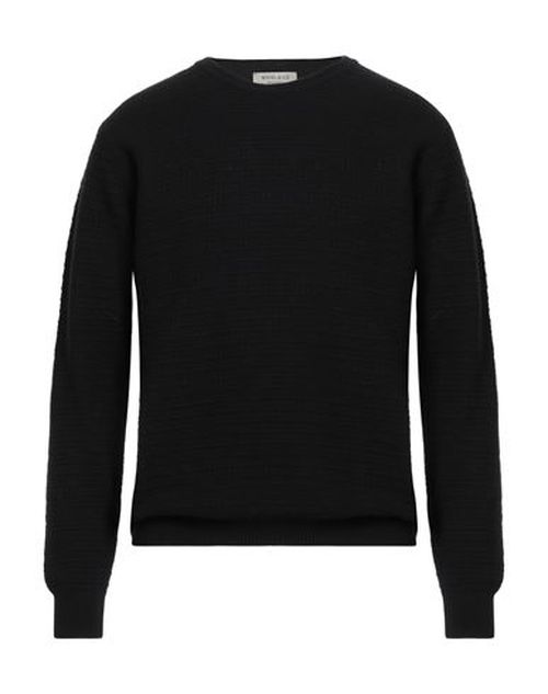 Man Sweater Black Size XXL Virgin Wool