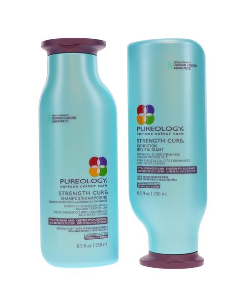 Unisex 18Oz Strength Cure Shampoo Conditioner Combo Pack