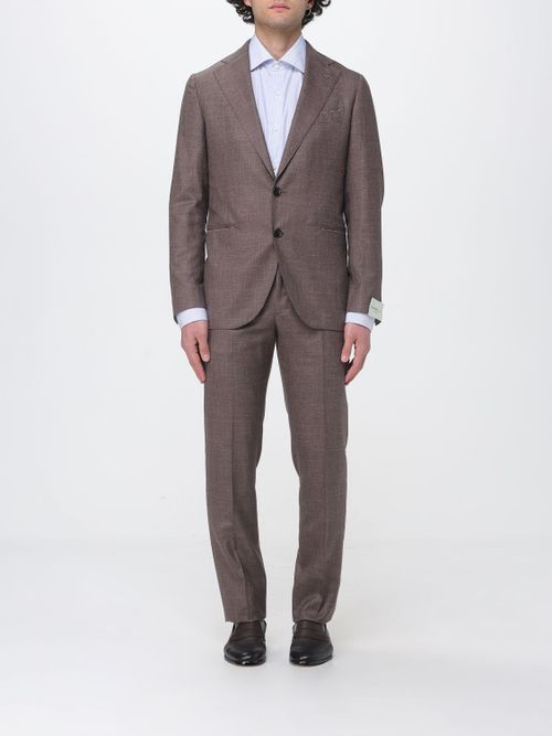 Suit Men color Brown