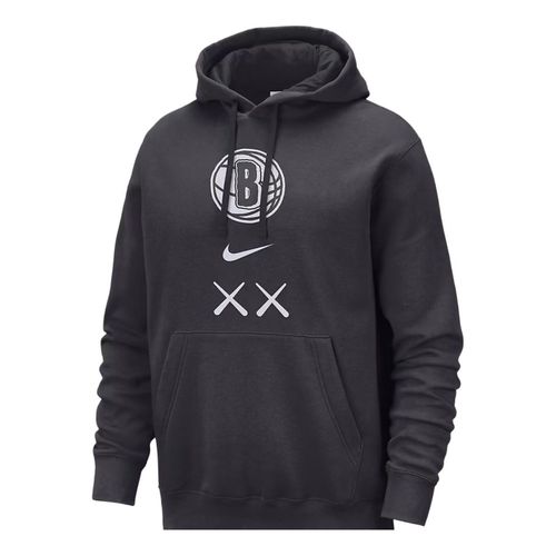 X KAWS X Brooklyn Nets City Edition Hoodie 'Black'