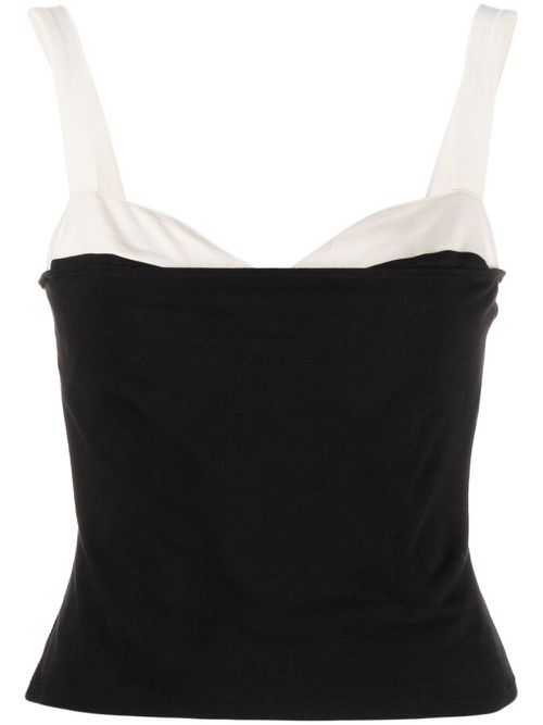 Harlan knitted tank top - Black