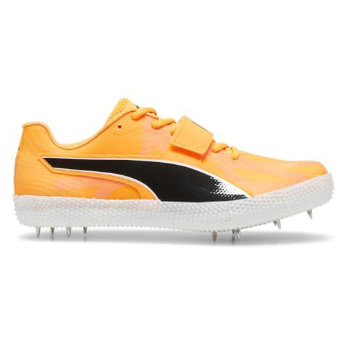 PUMA Mens Evospeed High Jump 11 Ultraweave Track-Field Sneakers Shoes - Orange