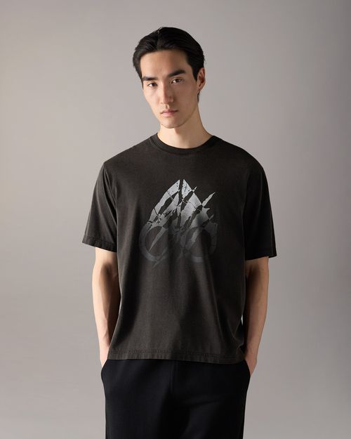 Moose Knuckles - Men's Claw Logo T-shirt - Color: Black