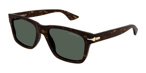 Montblanc MB0263S 002 Men's Sunglasses Tortoiseshe