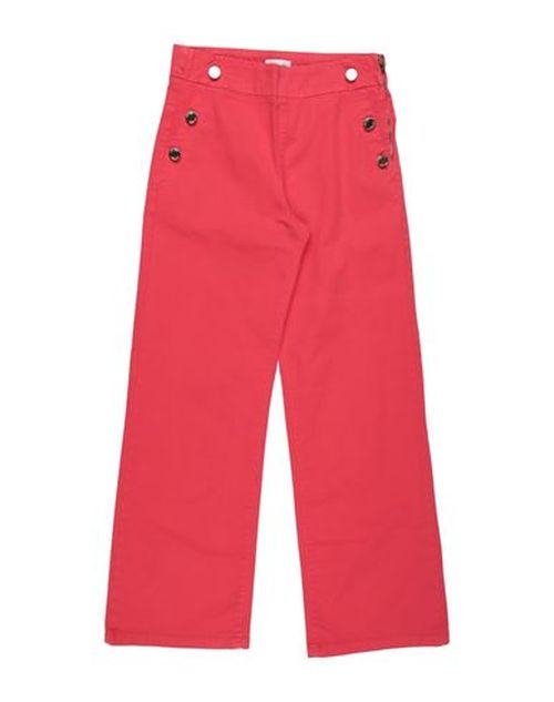 L:ú L:ú By Miss Grant Kid Girl Pants Tomato red Size 14 Cotton, Elastane