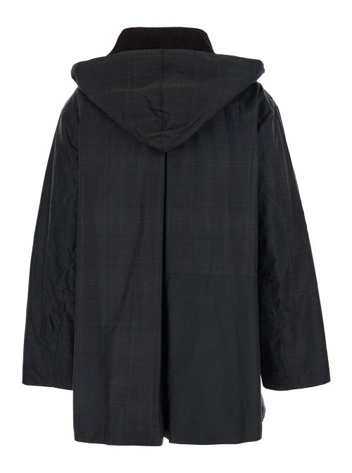 Waxed Cotton Coat — Brown