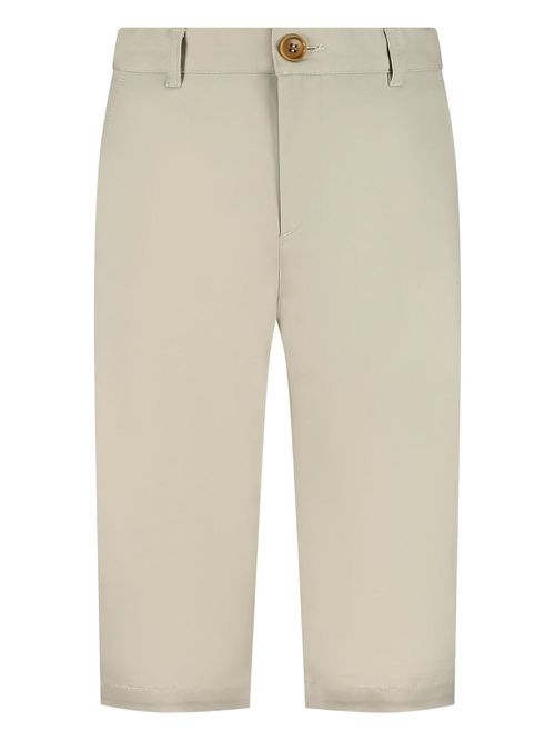 Button-fastening shorts - Neutrals