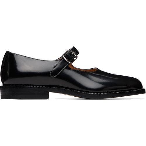 Black Tabi City Mary Jane Loafers