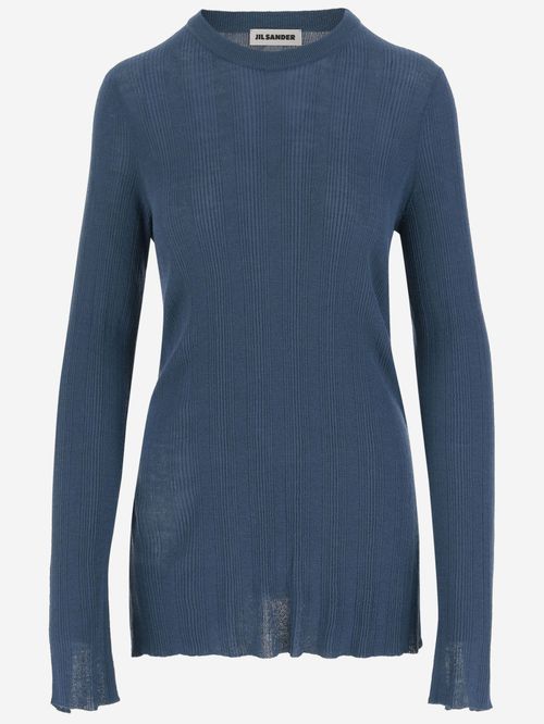 Blue Wool Jumper
