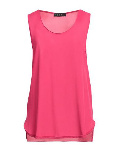 Woman Top Fuchsia Size 10 Rayon