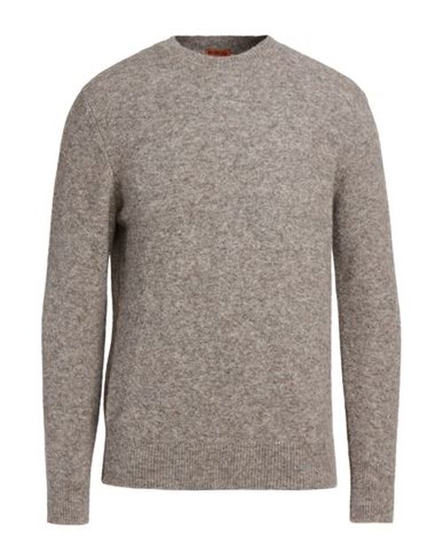 Man Sweater Light grey Size M Alpaca wool, Polyamide, Wool, Elastane