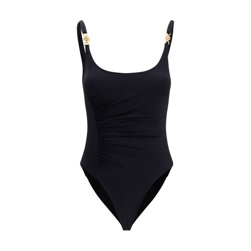 Medusa One-Piece Swimsuit — Black