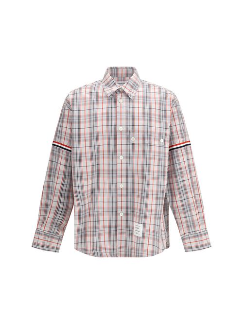 Check Tartan Pattern Shirt — Multicolor