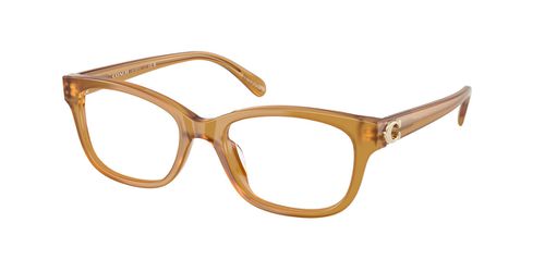 Coach HC6257U 5774 Women’s Eyeglasses Orange 49 - Blue Light Block Available