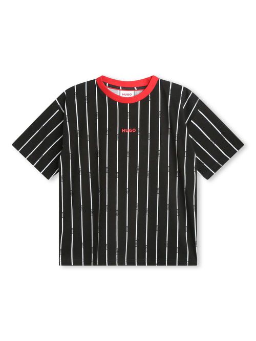 Logo-print cotton T-shirt - Black