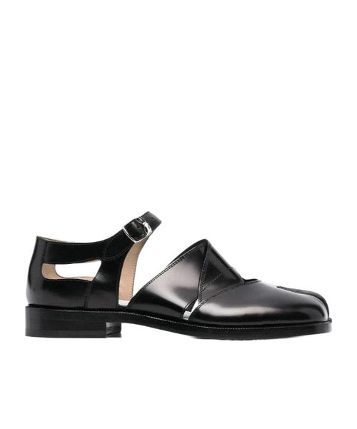 Tabi leather sandals