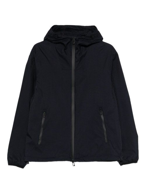 Nylon blouson jacket