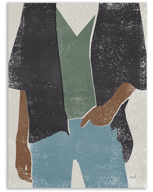 Casual Crop I Canvas Wall Art