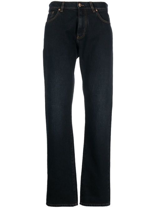 Medusa Head-motif jeans - Blue