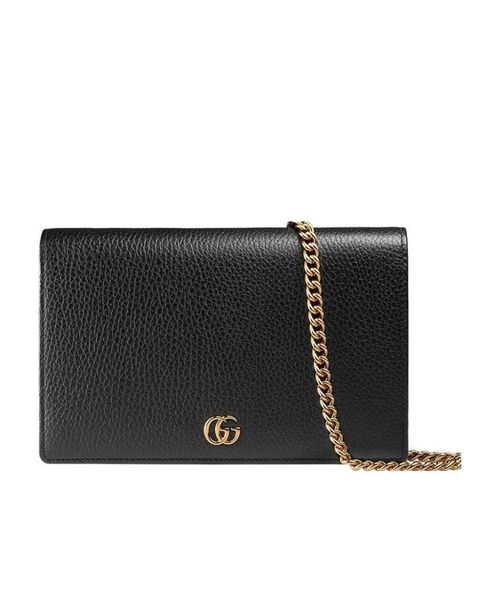 GG Marmont leather mini chain bag