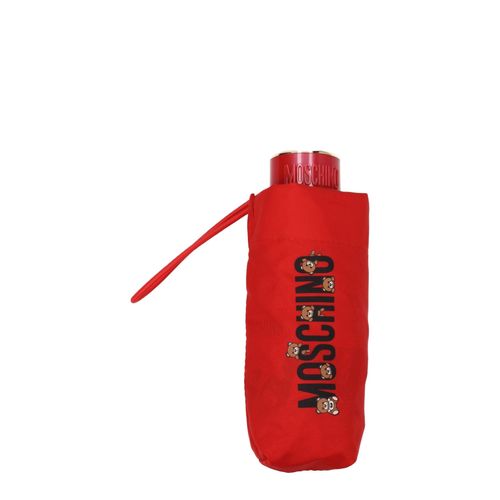 MO8547267150089BT Logo-Printed Polyester Umbrella — Red