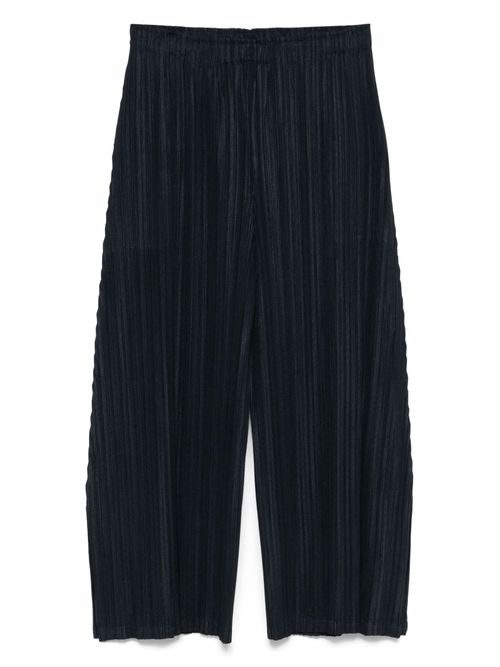 Pleated trousers - Blue