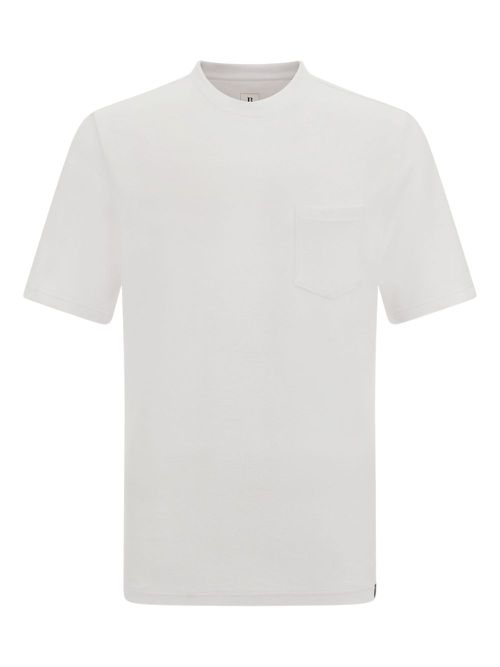 Boggi Milano Cotton/Nylon T-Shirt - White
