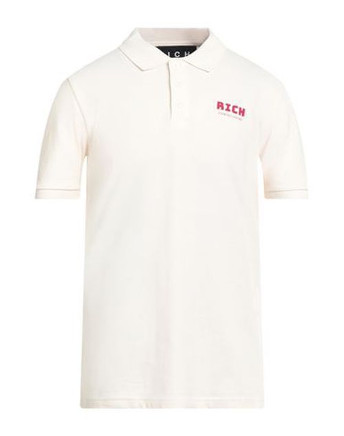 Man Polo shirt Ivory Size 3XL Cotton