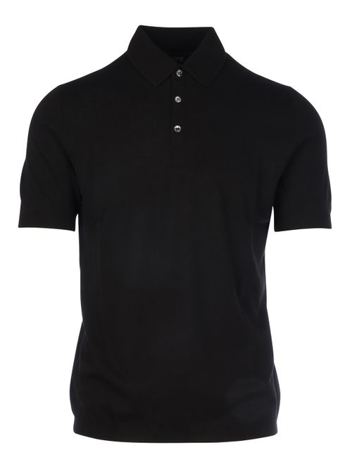 Cotton short sleeve polo