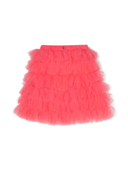 Ruffled tulle tutu skirt - Pink