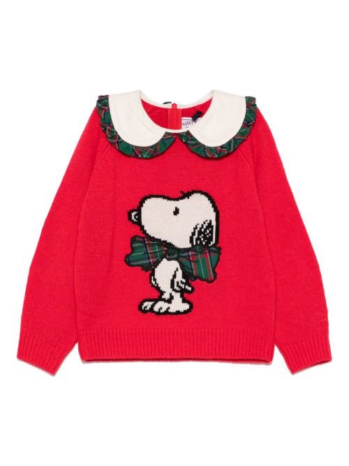 X Snoopy Peanuts Calia sweater - Red