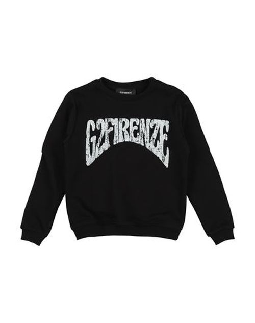 Kid Girl Sweatshirt Black Size 16 Cotton, Polyester