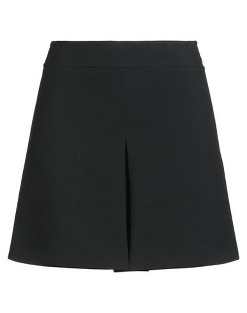 Woman Mini skirt Black Size 6 Wool
