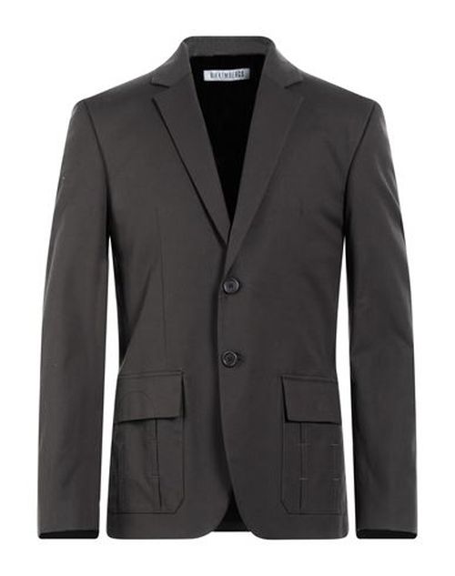 Bikkembergs Man Blazer Lead Size 38 Cotton, Elastane