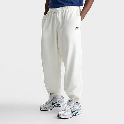 Men's Club Oversized French Terry Sweatpants in White/Sail