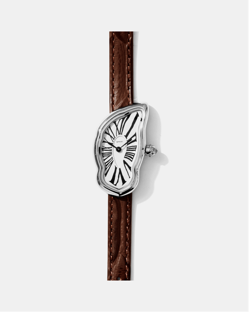 Melting Watch Small Silver