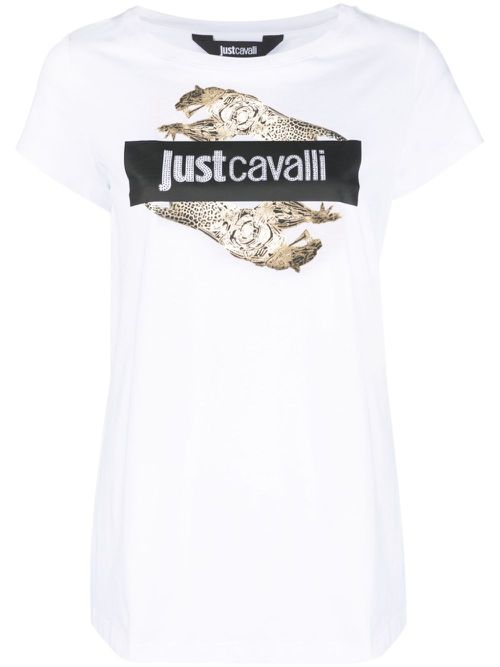 Logo-print cotton T-shirt - White