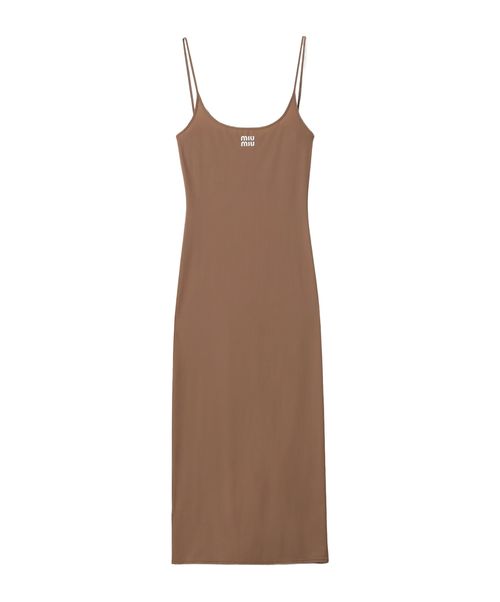 Stretch jersey dress