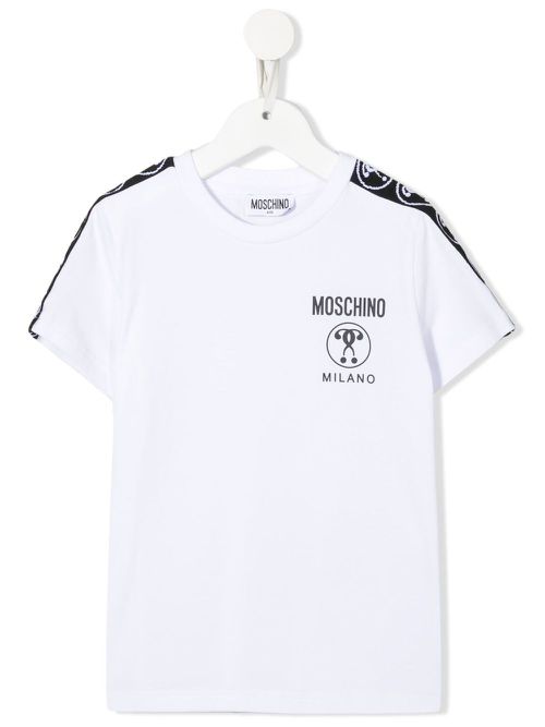 Logo-print cotton T-shirt - White