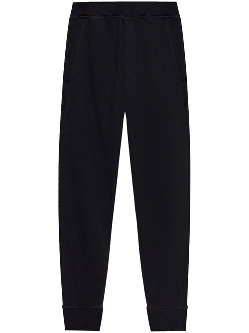 Logo-print track pants - Black