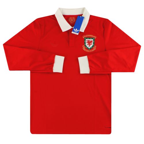 2026 Wales adidas 150th Anniversary Home Shirt L/S *w/tags* - Wales / w/tag