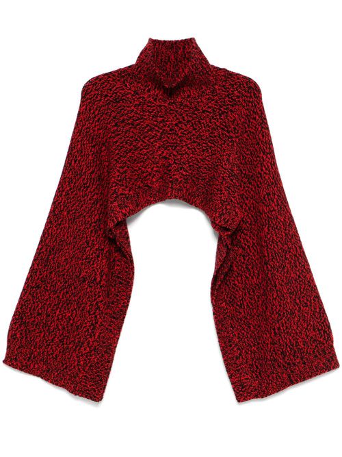 Mélange sweater - Black