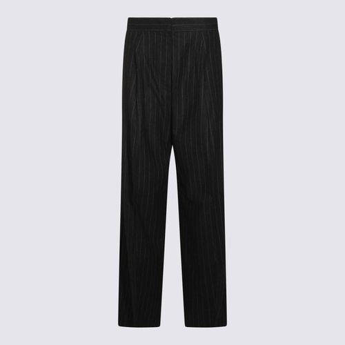 Grey Cotton Belgio1234 Pants