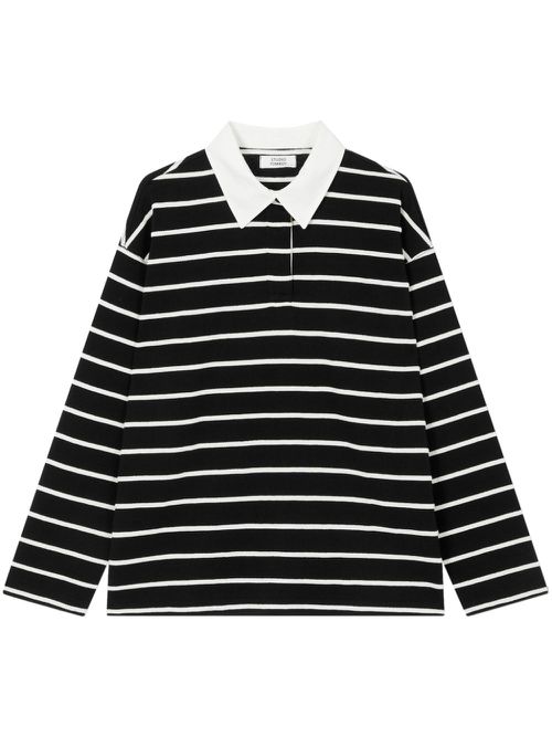 Striped T-shirt - Black