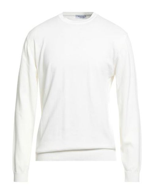 Man Sweater White Size XL Cotton