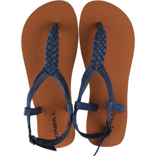 O'Neill Braided Ditsy Plus Womens Dark Brown Sanda