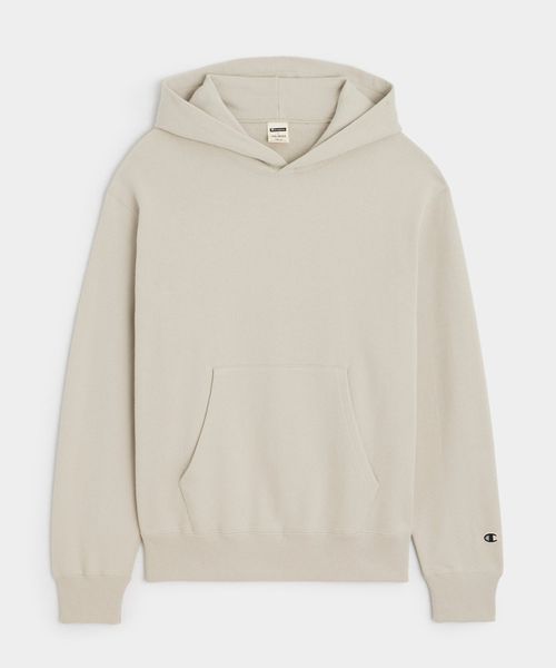 Champion Canadian Fleece Relaxed Hoodie in Stone