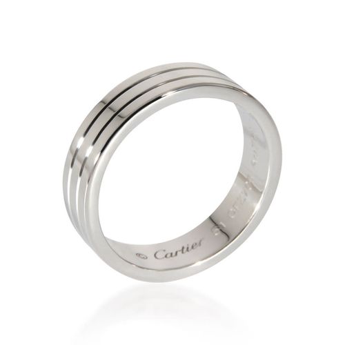 Pre-Owned Vendome Louis Wedding Band in 18K White Gold